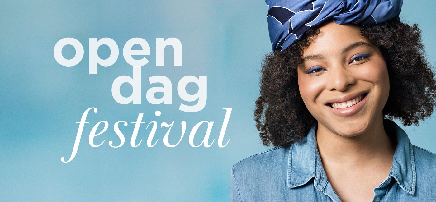 Banner open dag festival